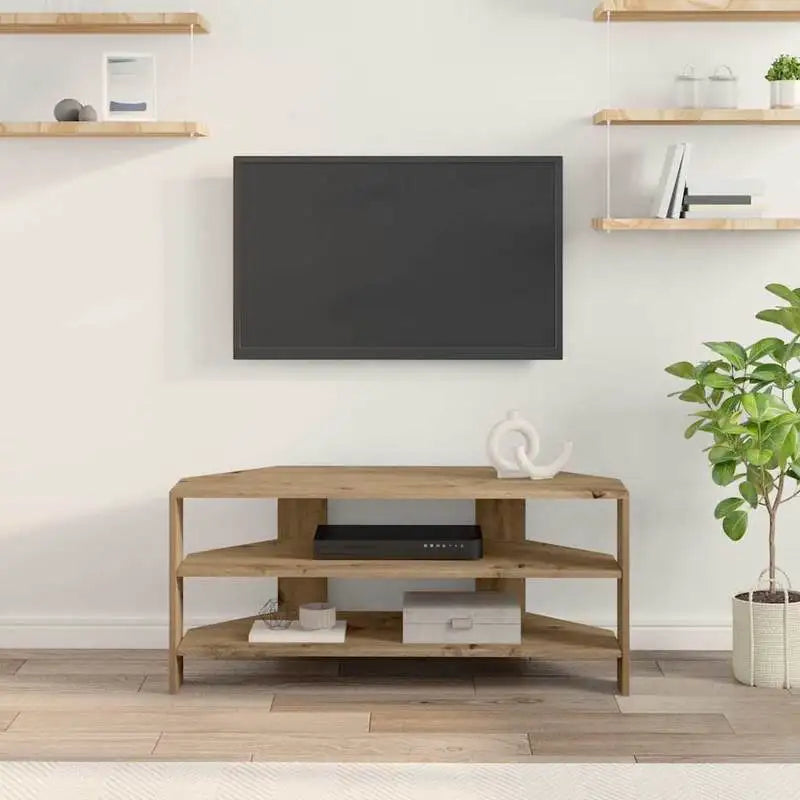 Tv Eckregal Holz
