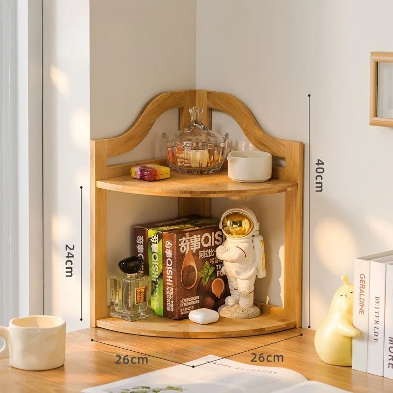 Eckregal Küche Arbeitsplatte Holz
