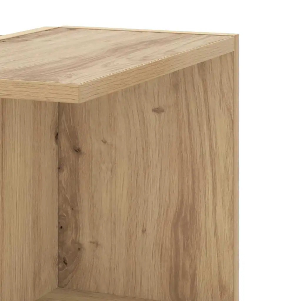 Schwebendes Eckregal Holz