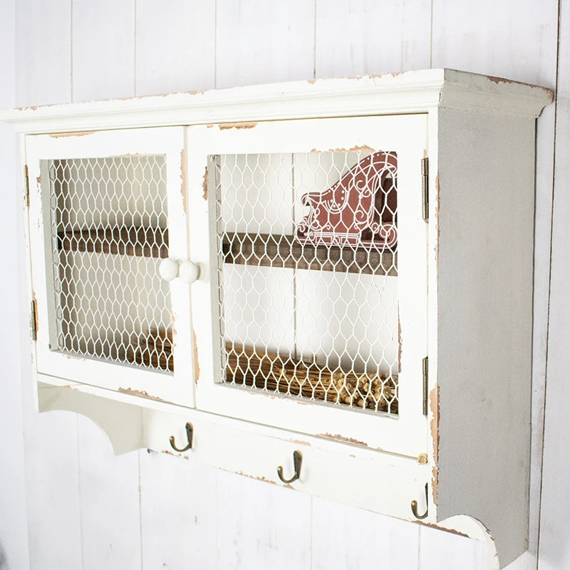 Eckregal Holz Vintage
