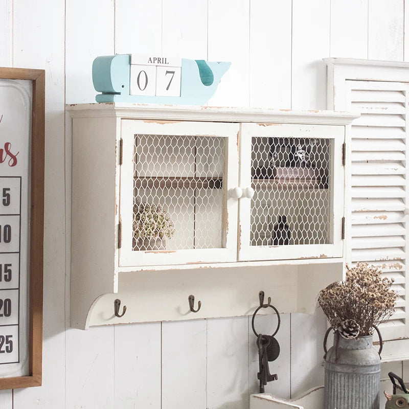 Eckregal Holz Vintage