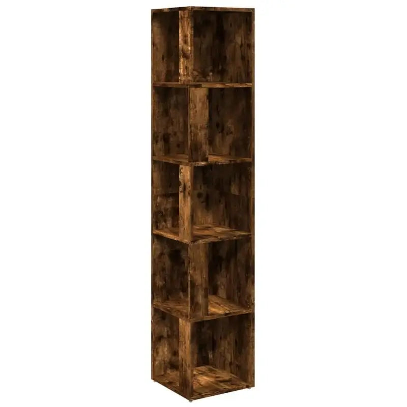 Eckregal Holz Eiche
