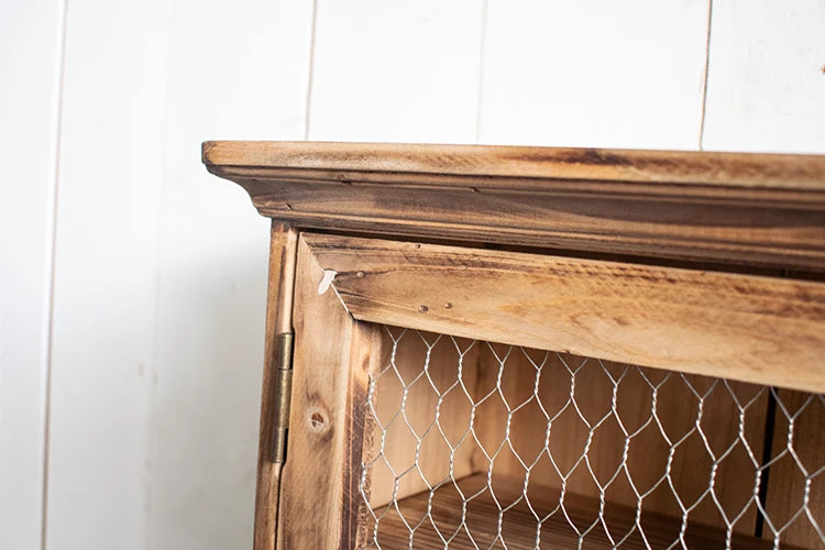 Eckregal Holz Vintage