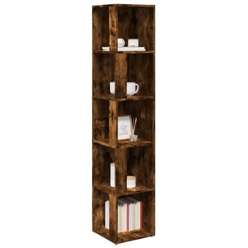 Eckregal Holz Eiche