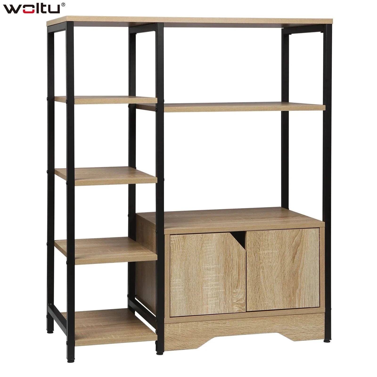 Eckregal Holz Abstellraum