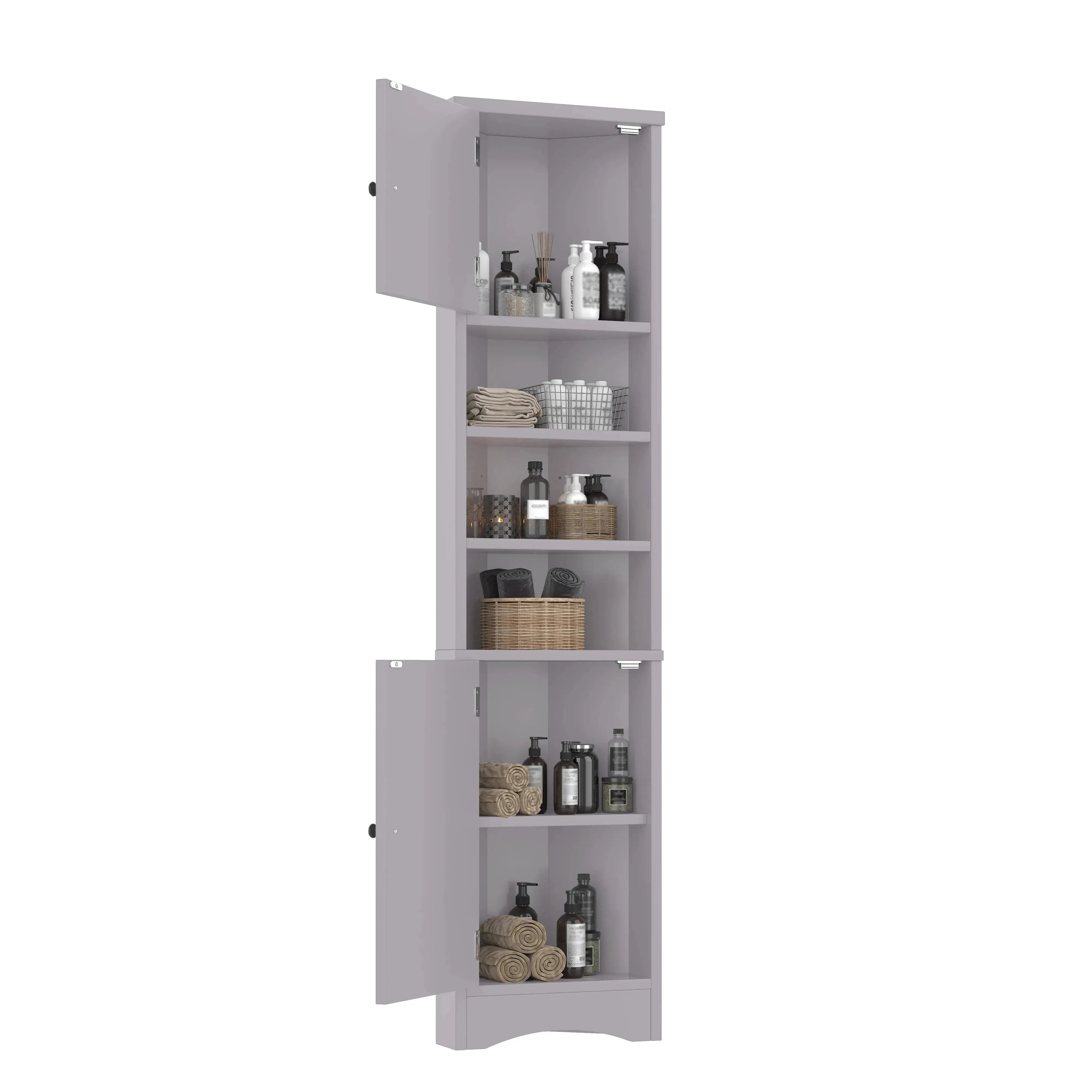 Eckregal Holz Badezimmer