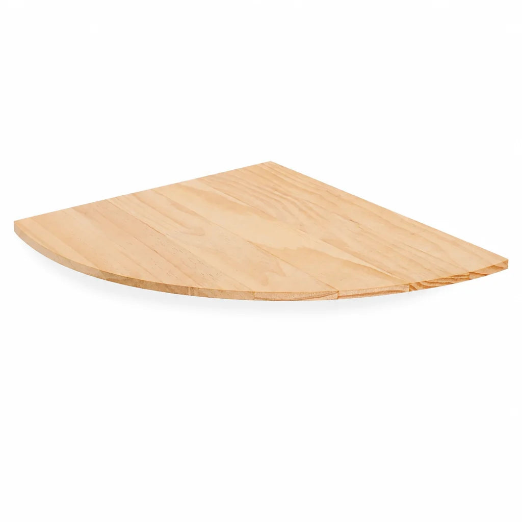 Eckregal Holz Hängend