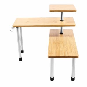 Eckregal Holz Küche