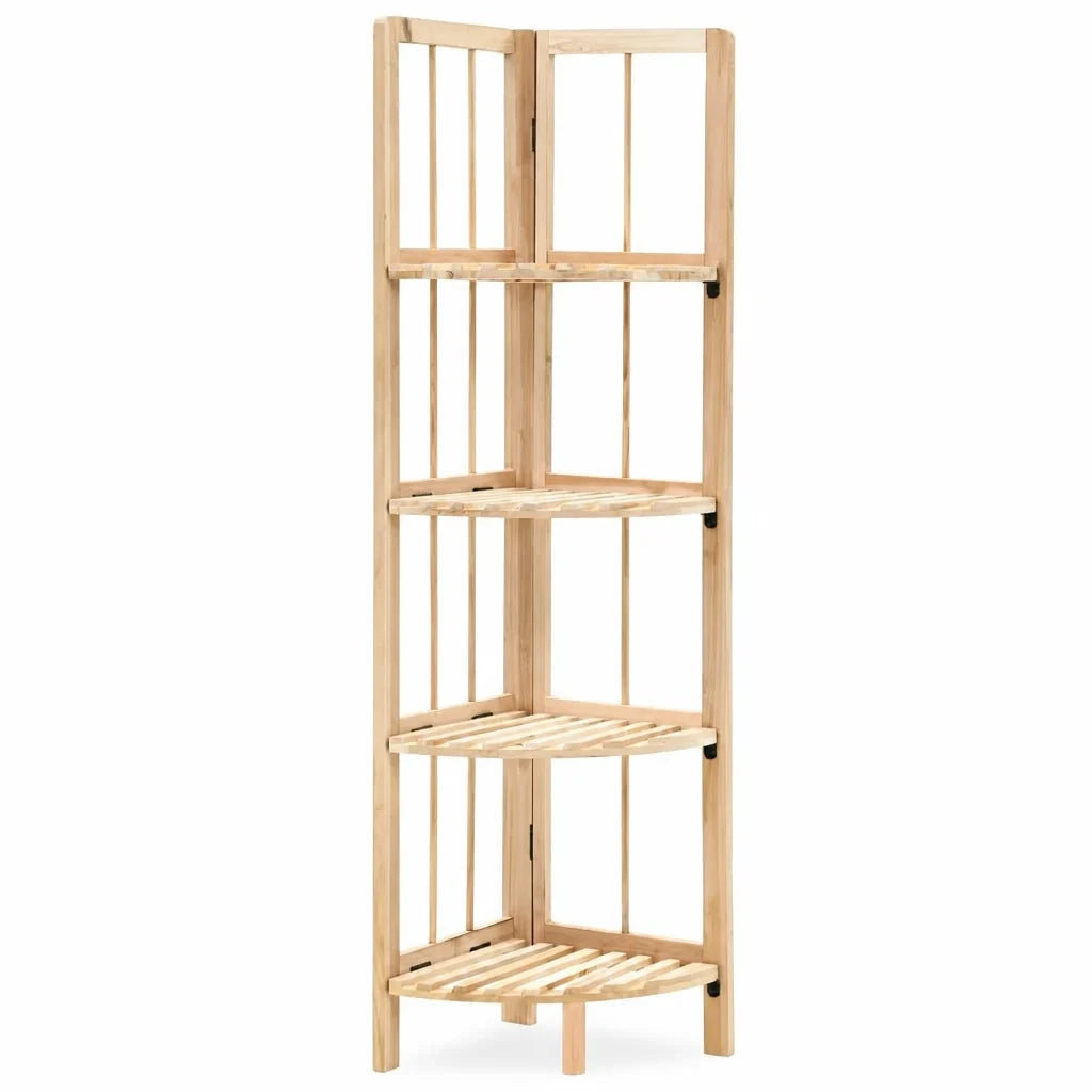 Eckregal Holz Natur