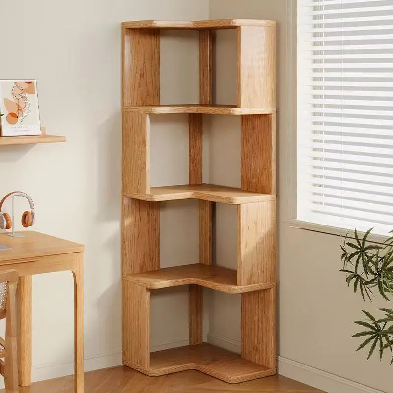 Eckregal Holz Stehend