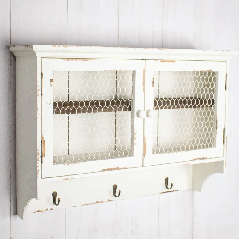Eckregal Holz Vintage