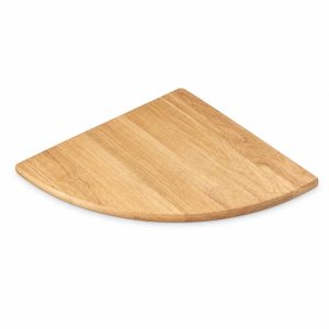 Eckregal Rund Holz