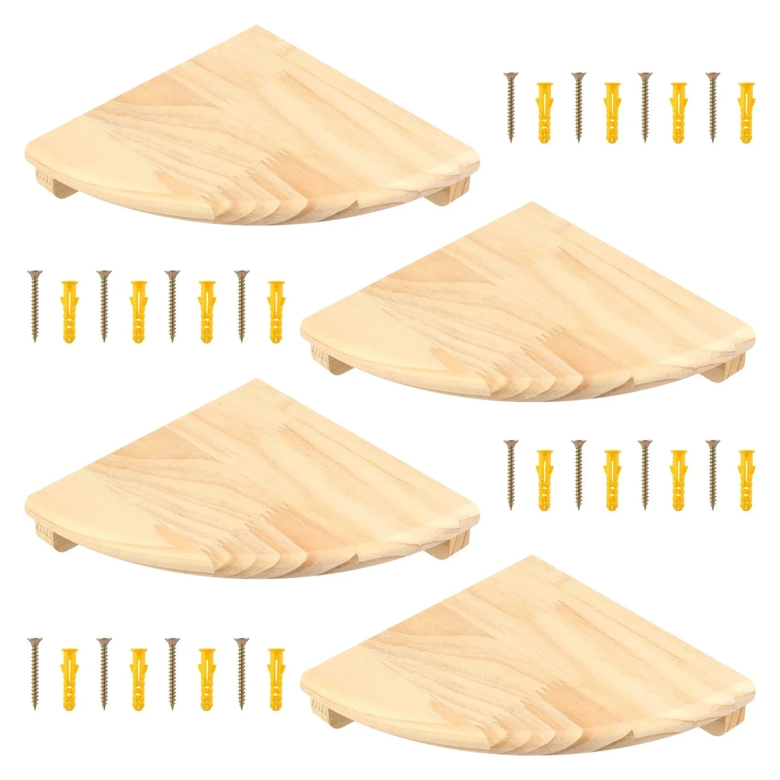 Eckregal Wandregal Holz
