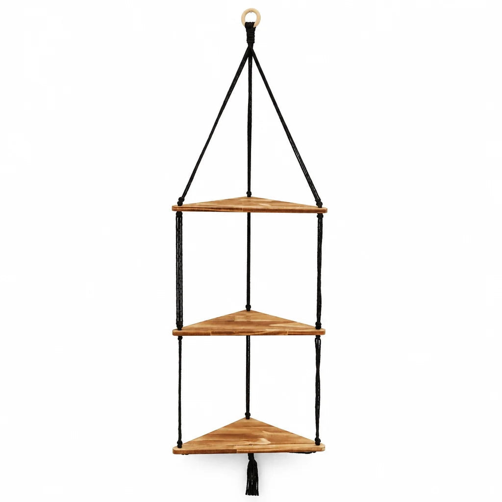 Kleines Eckregal Holz