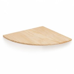 Regal Abgerundete Ecken Holz